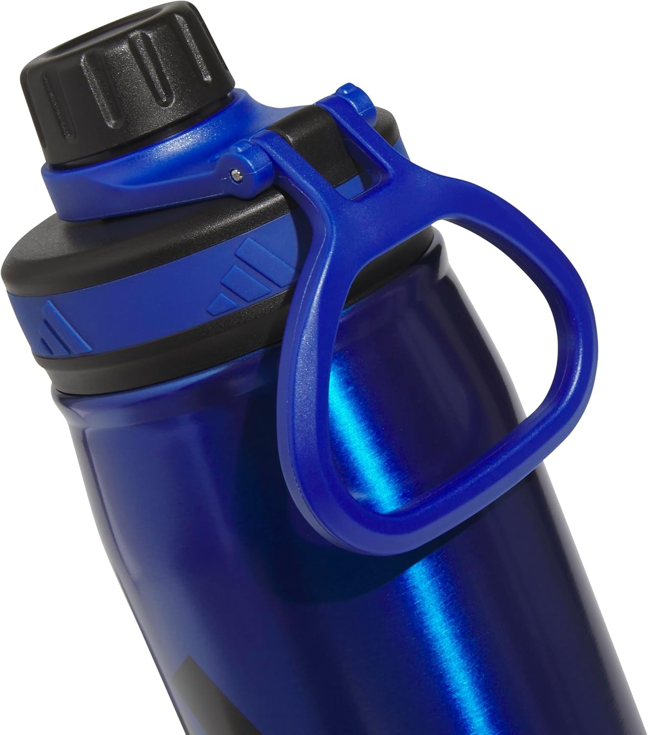 image:imageadidas Metal Water Bottle 600 mL DoubleWall Insulated LeakResistant Lid BPAFree Durable Workouts amp Daily UseTeam Royal BlueBlackM