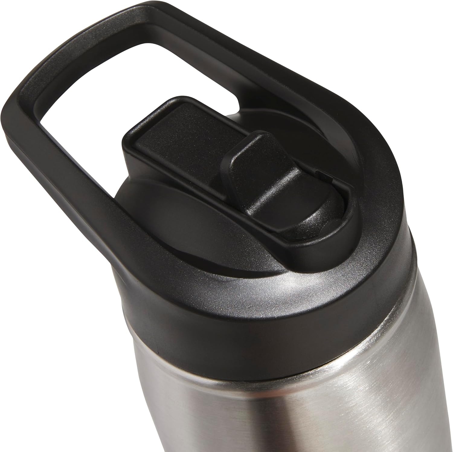 image:imageadidas Straw Lid Metal Water Bottle 600 mL DoubleWall Insulated LeakResistant Lid Stays Cold 24 Hours EasyUse Straw Top SwapFriendly Lid Workouts amp Daily UseStainless SteelBlackM