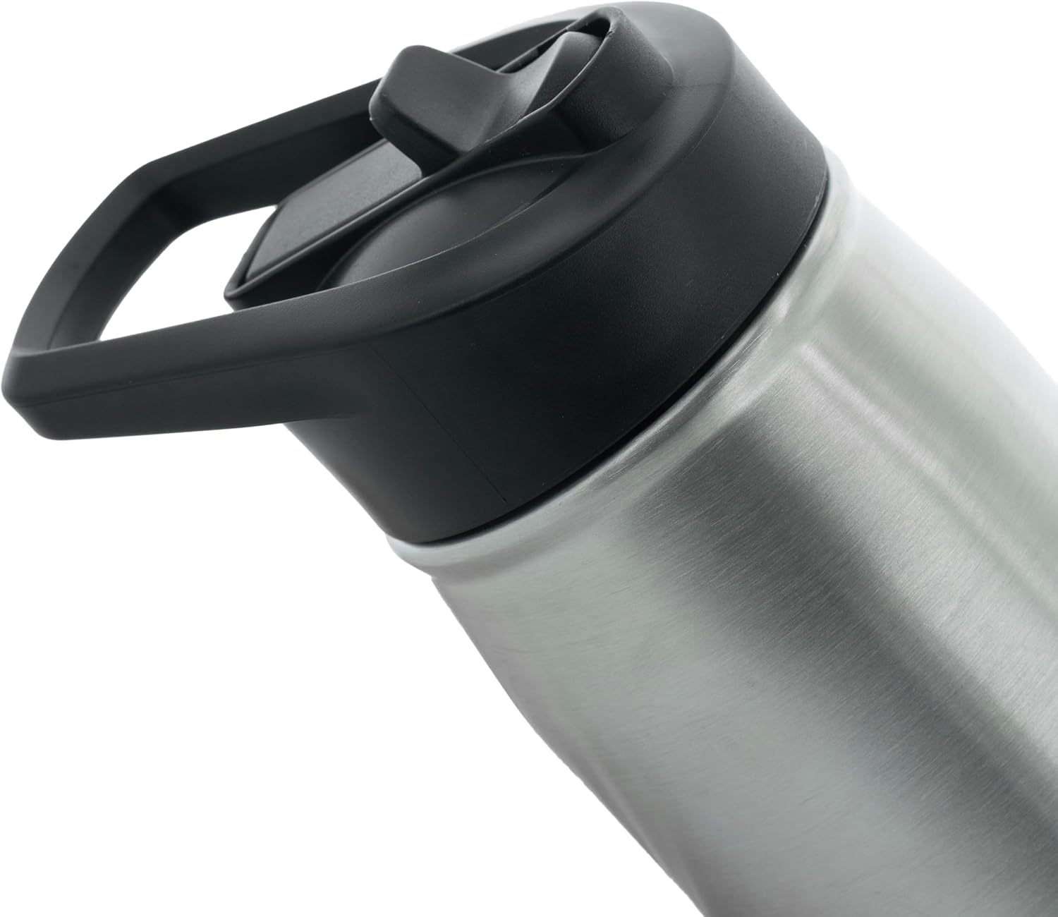 image:imageadidas Straw Lid Metal Water Bottle 600 mL DoubleWall Insulated LeakResistant Lid Stays Cold 24 Hours EasyUse Straw Top SwapFriendly Lid Workouts amp Daily UseStainless SteelBlackM2