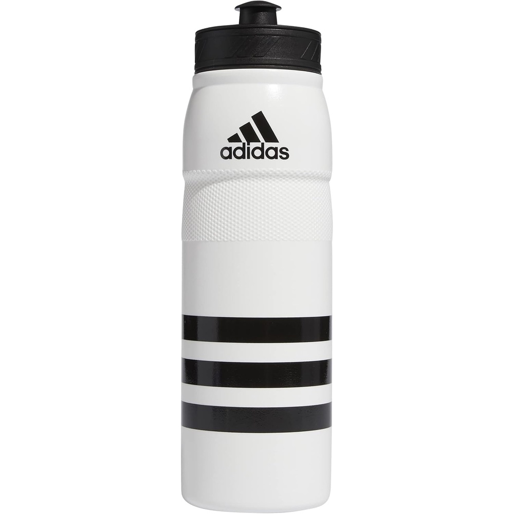 image:imageadidas 750 ML 28 oz Stadium Refillable Plastic Sport Water BottleWhiteBlack