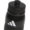 adidas 750 ML (28 oz) Stadium Refillable Plastic Sport Water Bottle(Black/White/Black/Black)