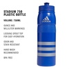 adidas 750 ML (28 oz) Stadium Refillable Plastic Sport Water Bottle(Bold Blue/Silver Metallic)