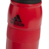 adidas 750 ML (28 oz) Stadium Refillable Plastic Sport Water Bottle(Scarlet Red/Black)