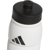 adidas 750 ML (28 oz) Stadium Refillable Plastic Sport Water Bottle(White/Black/Black/2)