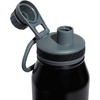adidas Metal Water Bottle 1L | Double-Wall Insulated, Leak-Resistant Lid, Stays Cold 24 Hours, Stays Hot 12 Hours, Swap-Friendly Lid, Workouts & Daily Use(Black/Pulse Mint Green/Blue Fusion)