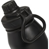 adidas Metal Water Bottle 1L | Double-Wall Insulated, Leak-Resistant Lid, Stays Cold 24 Hours, Stays Hot 12 Hours, Swap-Friendly Lid, Workouts & Daily Use(Black/White/L)