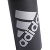 adidas Metal Water Bottle 1L | Double-Wall Insulated, Leak-Resistant Lid, Stays Cold 24 Hours, Stays Hot 12 Hours, Swap-Friendly Lid, Workouts & Daily Use(Black/Silver Metallic)