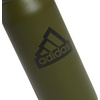 adidas Metal Water Bottle 1L | Double-Wall Insulated, Leak-Resistant Lid, Stays Cold 24 Hours, Stays Hot 12 Hours, Swap-Friendly Lid, Workouts & Daily Use(Focus Olive Green/Black)