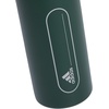adidas Metal Water Bottle 1L | Double-Wall Insulated, Leak-Resistant Lid, Stays Cold 24 Hours, Stays Hot 12 Hours, Swap-Friendly Lid, Workouts & Daily Use(Green Oxide/Onix Grey/Silver Metallic)