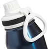 adidas Metal Water Bottle 1L | Double-Wall Insulated, Leak-Resistant Lid, Stays Cold 24 Hours, Stays Hot 12 Hours, Swap-Friendly Lid, Workouts & Daily Use(Mineral Blue/White/Black/L)