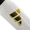 adidas Metal Water Bottle 1L | Double-Wall Insulated, Leak-Resistant Lid, Stays Cold 24 Hours, Stays Hot 12 Hours, Swap-Friendly Lid, Workouts & Daily Use(White/Gold Metallic/Black/L)