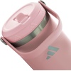 adidas Stainless Steel Tumbler 30 oz (900 mL) Handle & Straw Lid(Dual Lilac Purple/Distilled Pink)