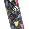 adidas Straw Lid Metal Water Bottle 600 mL | Double-Wall Insulated, Leak-Resistant Lid, Stays Cold 24 Hours, Easy-Use Straw Top, Swap-Friendly Lid, Workouts & Daily Use(Adi Comp Black/Black/White)