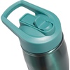 adidas Straw Lid Metal Water Bottle 600 mL | Double-Wall Insulated, Leak-Resistant Lid, Stays Cold 24 Hours, Easy-Use Straw Top, Swap-Friendly Lid, Workouts & Daily Use(Preloved Teal Green/Powder Teal Green/M)
