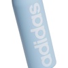 adidas Straw Lid Metal Water Bottle 600 mL | Double-Wall Insulated, Leak-Resistant Lid, Stays Cold 24 Hours, Easy-Use Straw Top, Swap-Friendly Lid, Workouts & Daily Use(Clear Sky Blue/Pulse Blue/White)