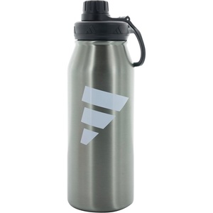 adidas Metal Water Bottle 1L | Double-Wall Insulated, Leak-Resistant Lid, Stays Cold 24 Hours, Stays Hot 12 Hours, Swap-Friendly Lid, Workouts & Daily Use(Wonder Sage Green/White/Black/L)