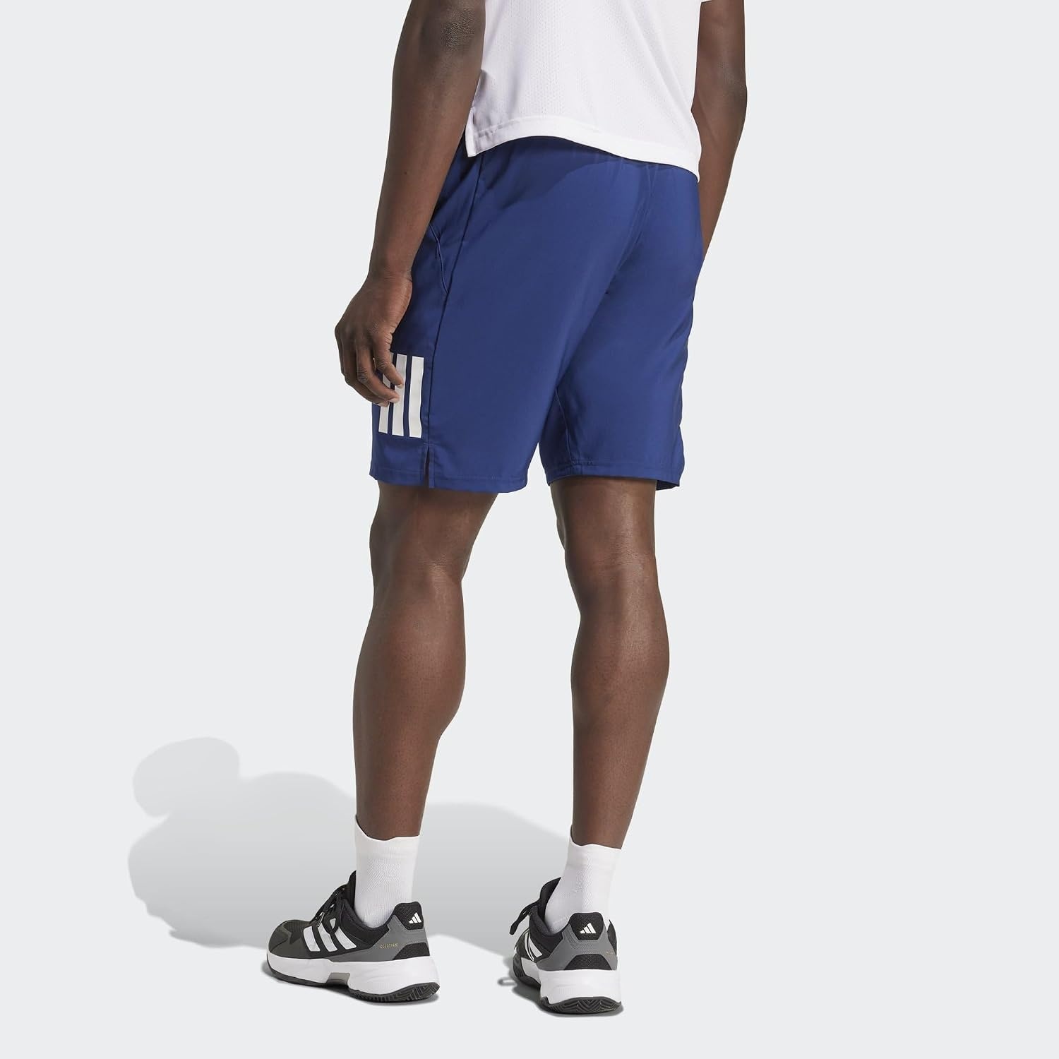 image:imageAdidas Mens Club Tennis Climacool 3Stripes ShortsDark Blue