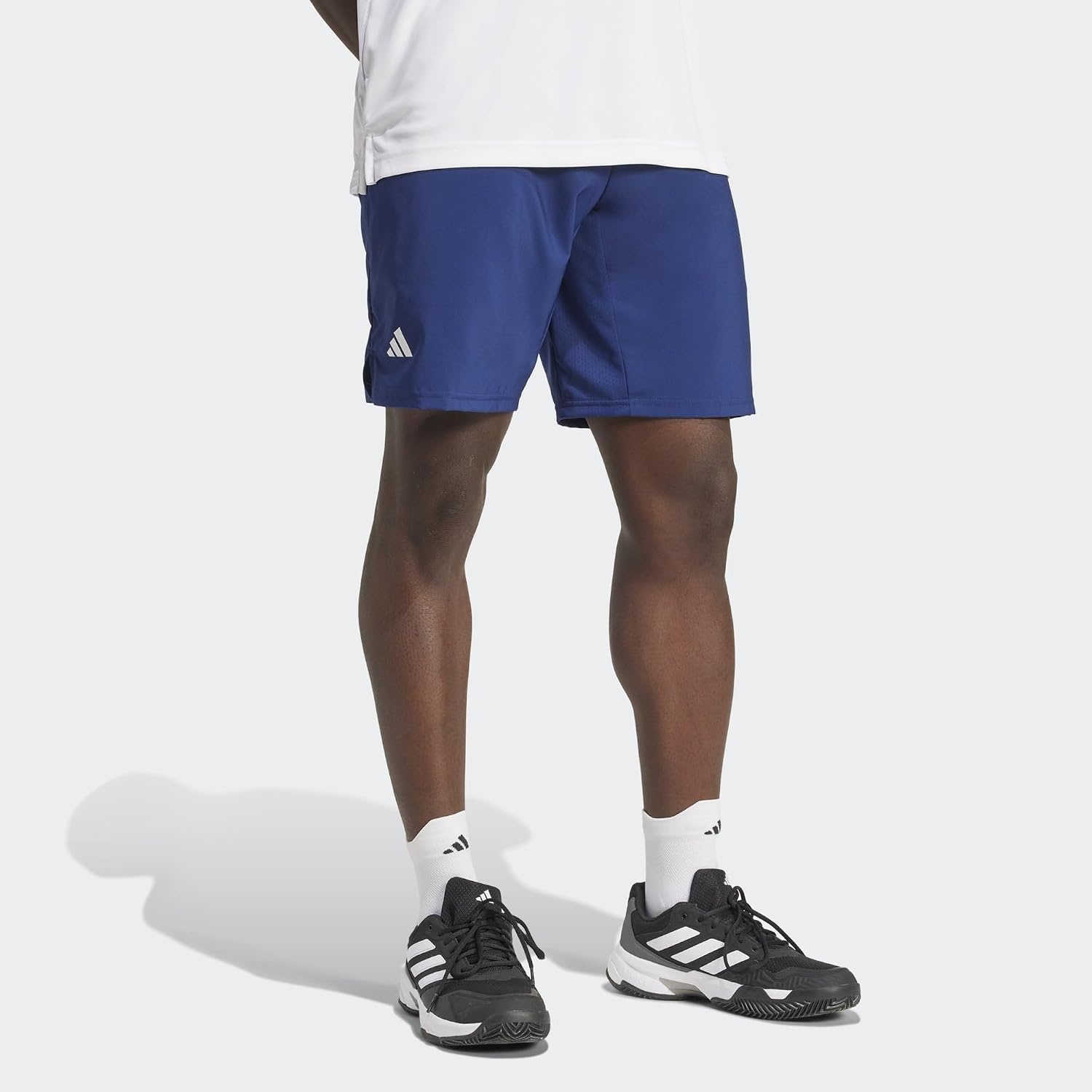 image:imageAdidas Mens Club Tennis Climacool 3Stripes ShortsDark Blue