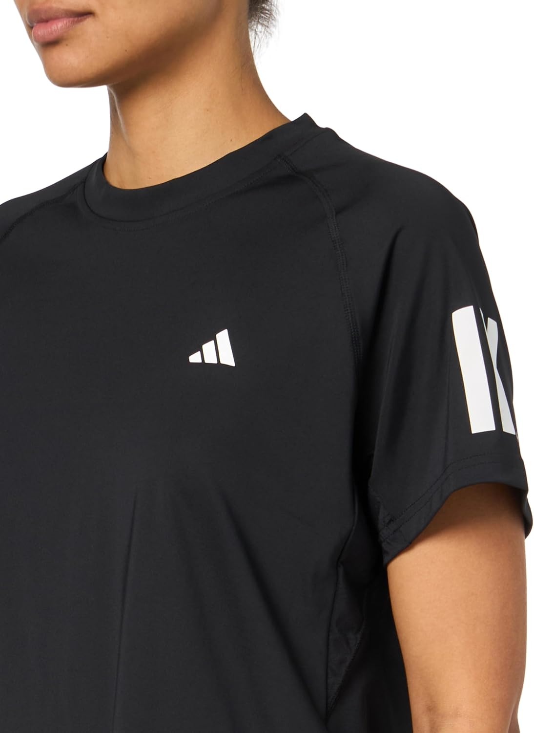 image:imageAdidas Womens Club Tennis Climacool 3Stripes TShirtBlack