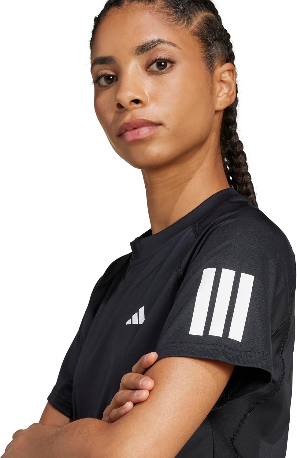 image:imageAdidas Womens Club Tennis Climacool 3Stripes TShirtBlack