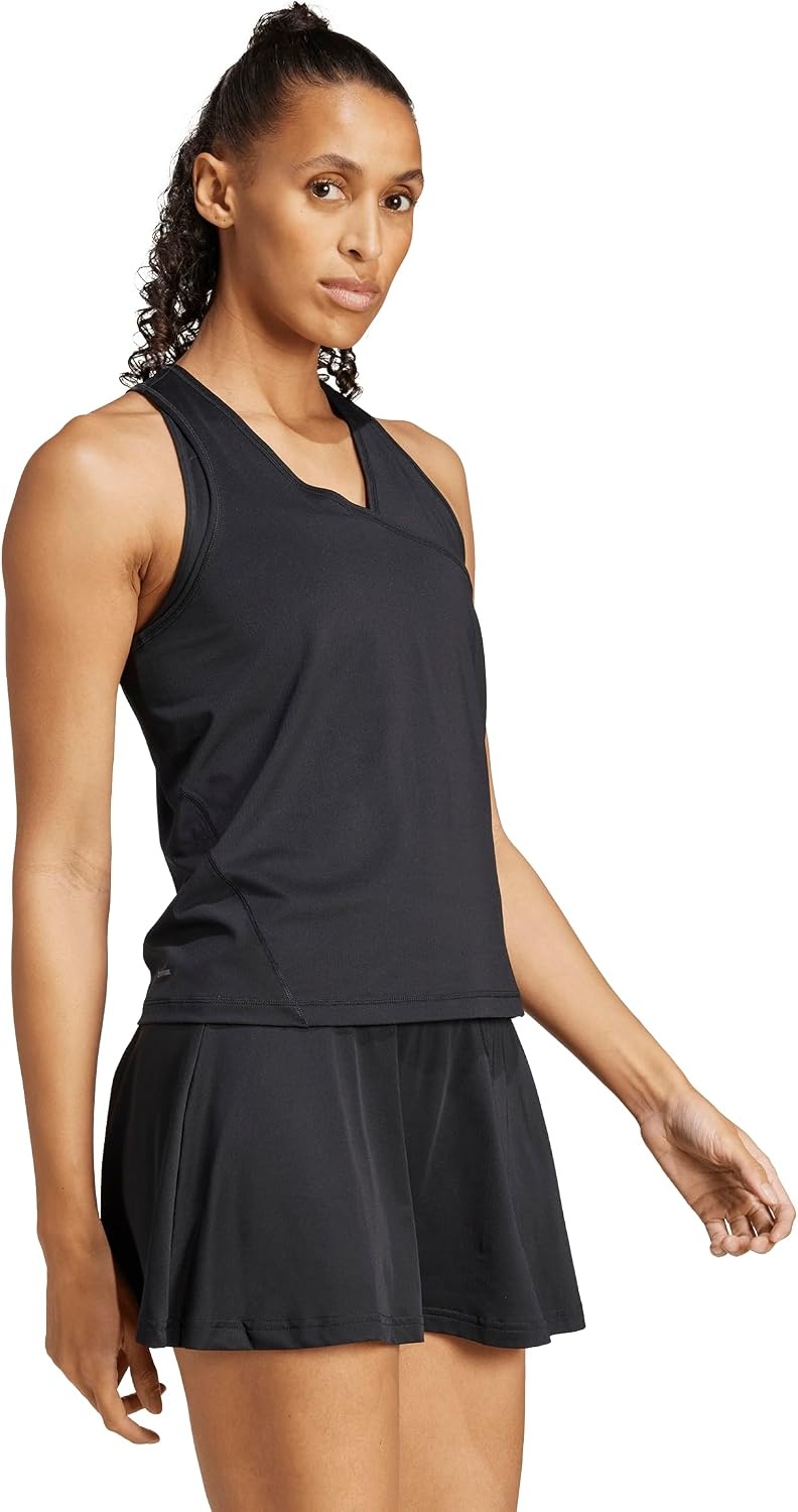 image:imageAdidas Womens Club Tennis Climacool VNeck Tank TopBlack