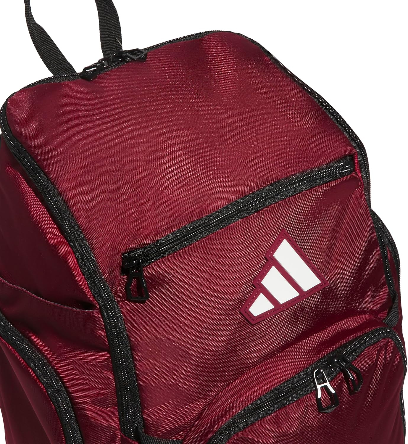 image:imageadidas 5Star Team 2 Backpack MultiSport Padded Laptop Sleeve Organizer Pockets WaterBottle Pockets Durable Build School Gym amp Travel ReadyTeam Collegiate Burgundy