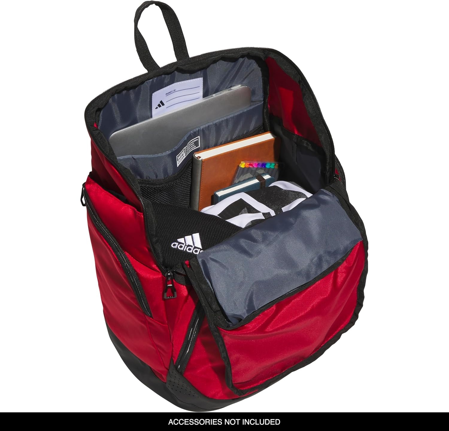 image:imageadidas 5Star Team 2 Backpack MultiSport Padded Laptop Sleeve Organizer Pockets WaterBottle Pockets Durable Build School Gym amp Travel ReadyTeam Power Red 2