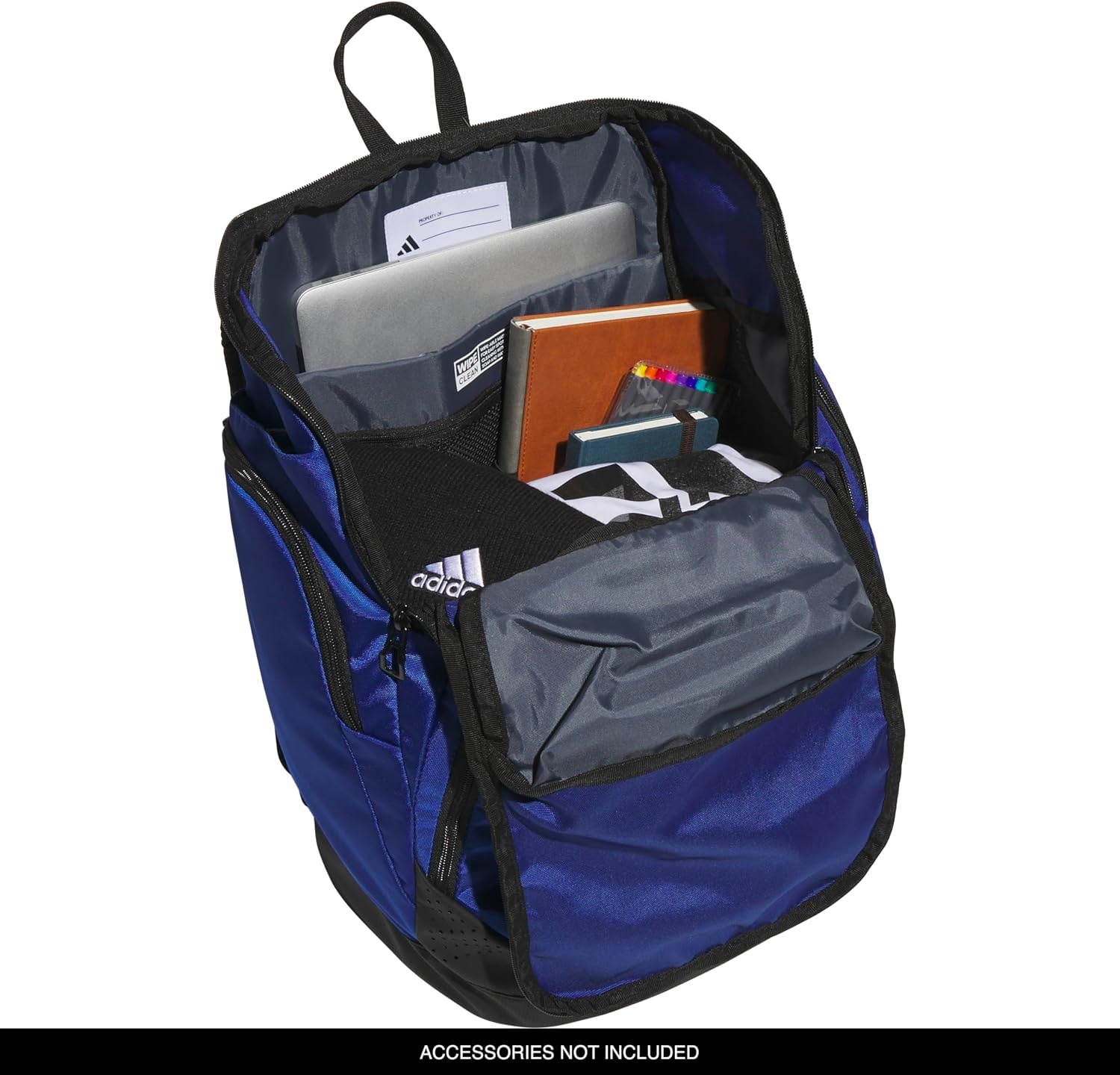 image:imageadidas 5Star Team 2 Backpack MultiSport Padded Laptop Sleeve Organizer Pockets WaterBottle Pockets Durable Build School Gym amp Travel ReadyTeam Royal Blue
