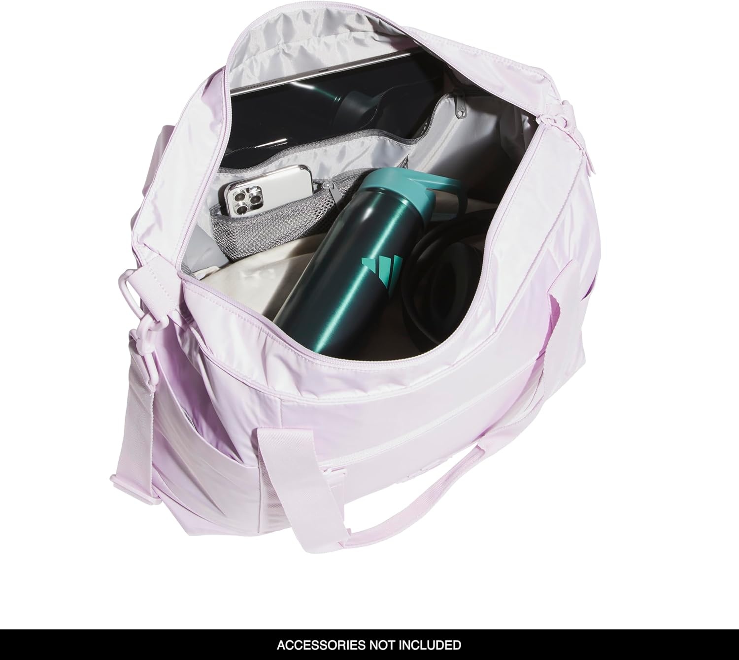 image:imageadidas All Me Tote Roomy Interior Wears Two Ways Rolls With Your Suitcase Holds Your Laptop Open Top Tote Everyday amp Court ReadyIce Lavender3