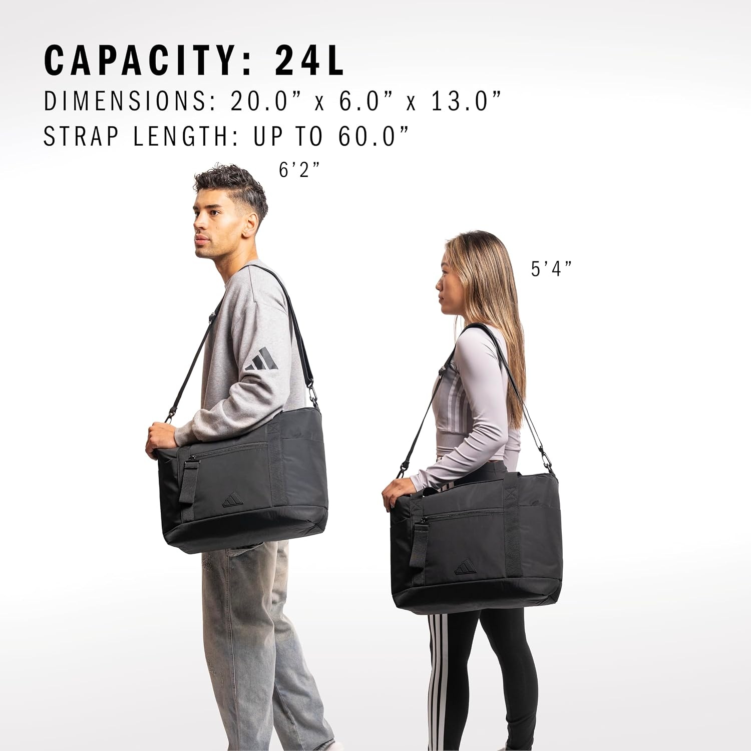 image:imageadidas All Me Tote Roomy Interior Wears Two Ways Rolls With Your Suitcase Holds Your Laptop Open Top Tote Everyday amp Court ReadyIce Lavender3