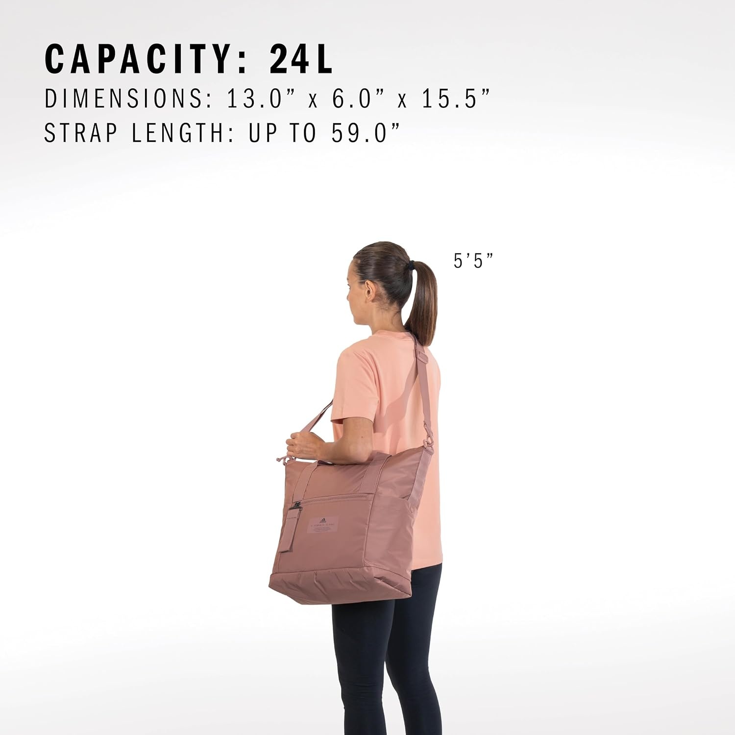 image:imageadidas All Me Tote Roomy Interior Wears Two Ways Rolls With Your Suitcase Holds Your Laptop Open Top Tote Everyday amp Court ReadyTent GreenGold Metallic2