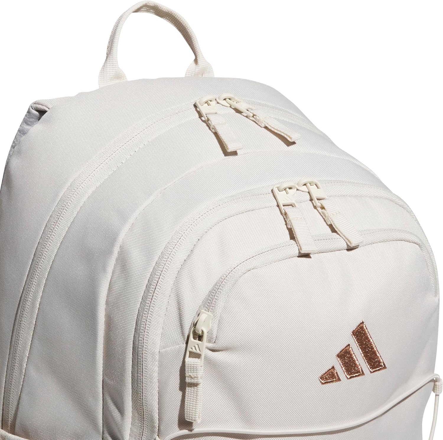 image:imageadidas Amplifier Backpack for Laptop School and Gym 28LAlumina BeigeRose GoldBungee