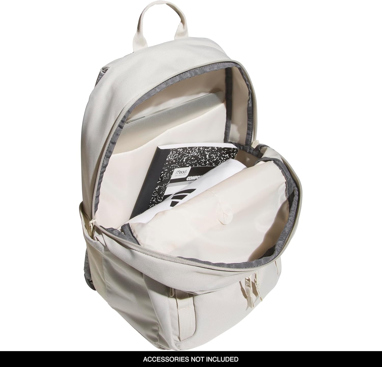 image:imageadidas Amplifier Backpack for Laptop School and Gym 28LAlumina BeigeRose GoldRegular