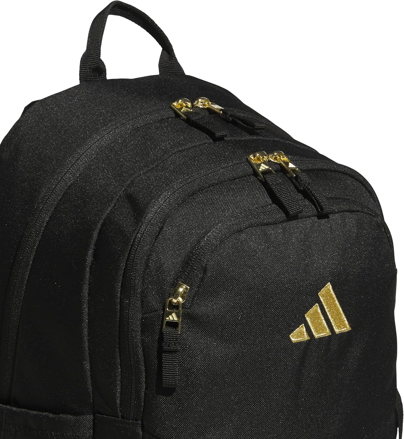 image:imageadidas Amplifier Backpack for Laptop School and Gym 28LBlackGold MetallicRegular