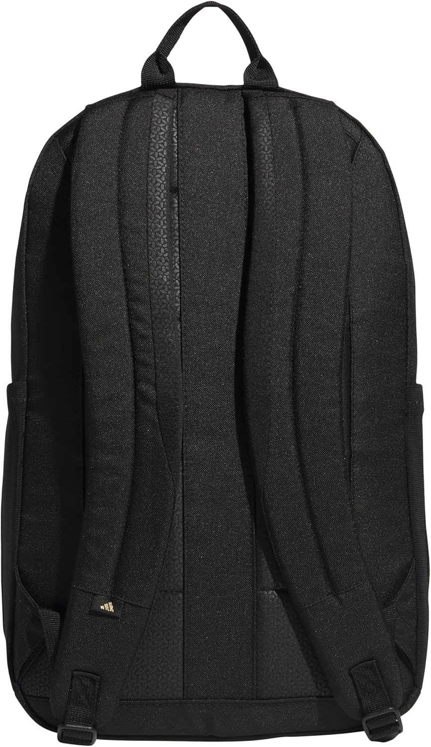 image:imageadidas Amplifier Backpack for Laptop School and Gym 28LBlackGold MetallicRegular