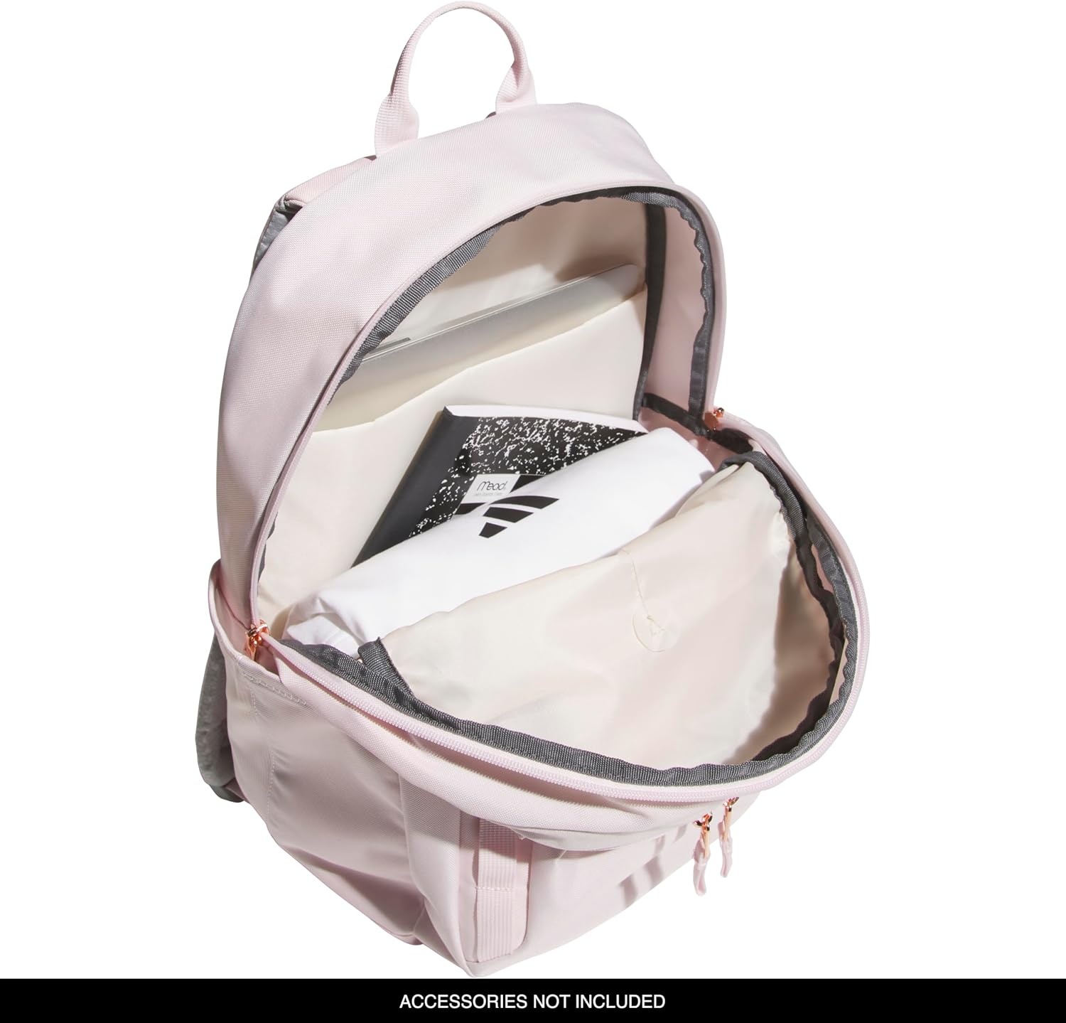 image:imageadidas Amplifier Backpack for Laptop School and Gym 28LDistilled PinkDual Lilac PurpleRegular