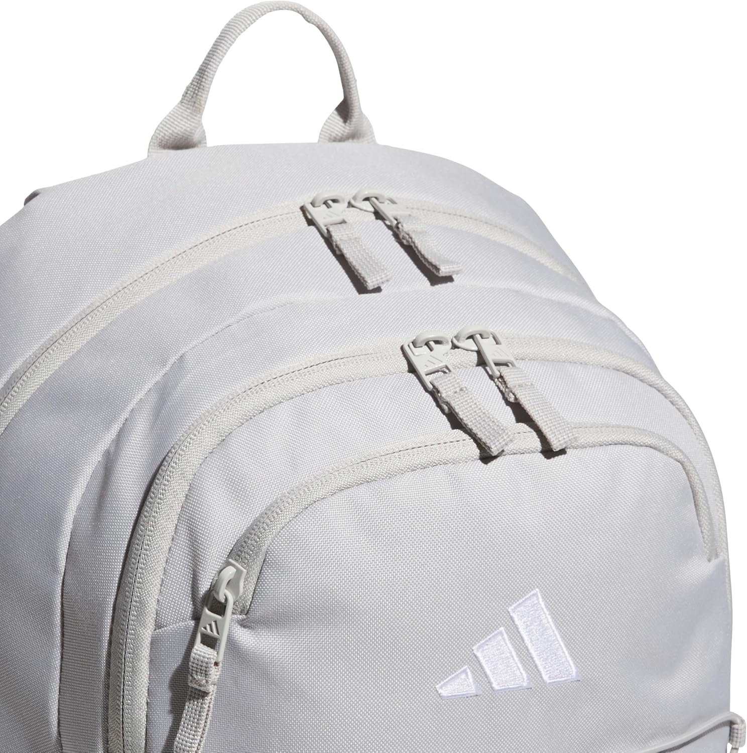 image:imageadidas Amplifier Backpack for Laptop School and Gym 28LGrey ThreeGrey TwoWhiteBungee