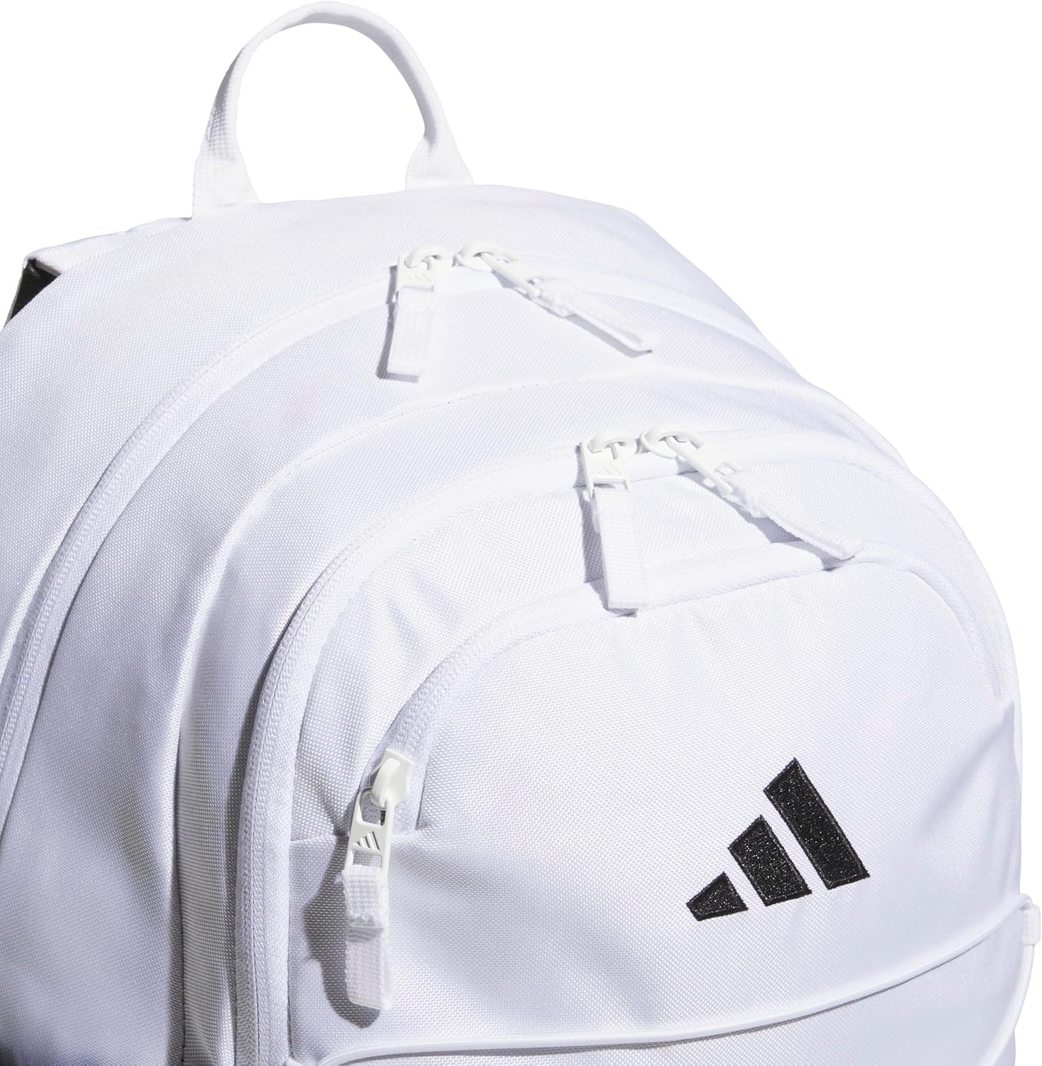 image:imageadidas Amplifier Backpack for Laptop School and Gym 28LWhiteBlackBungee