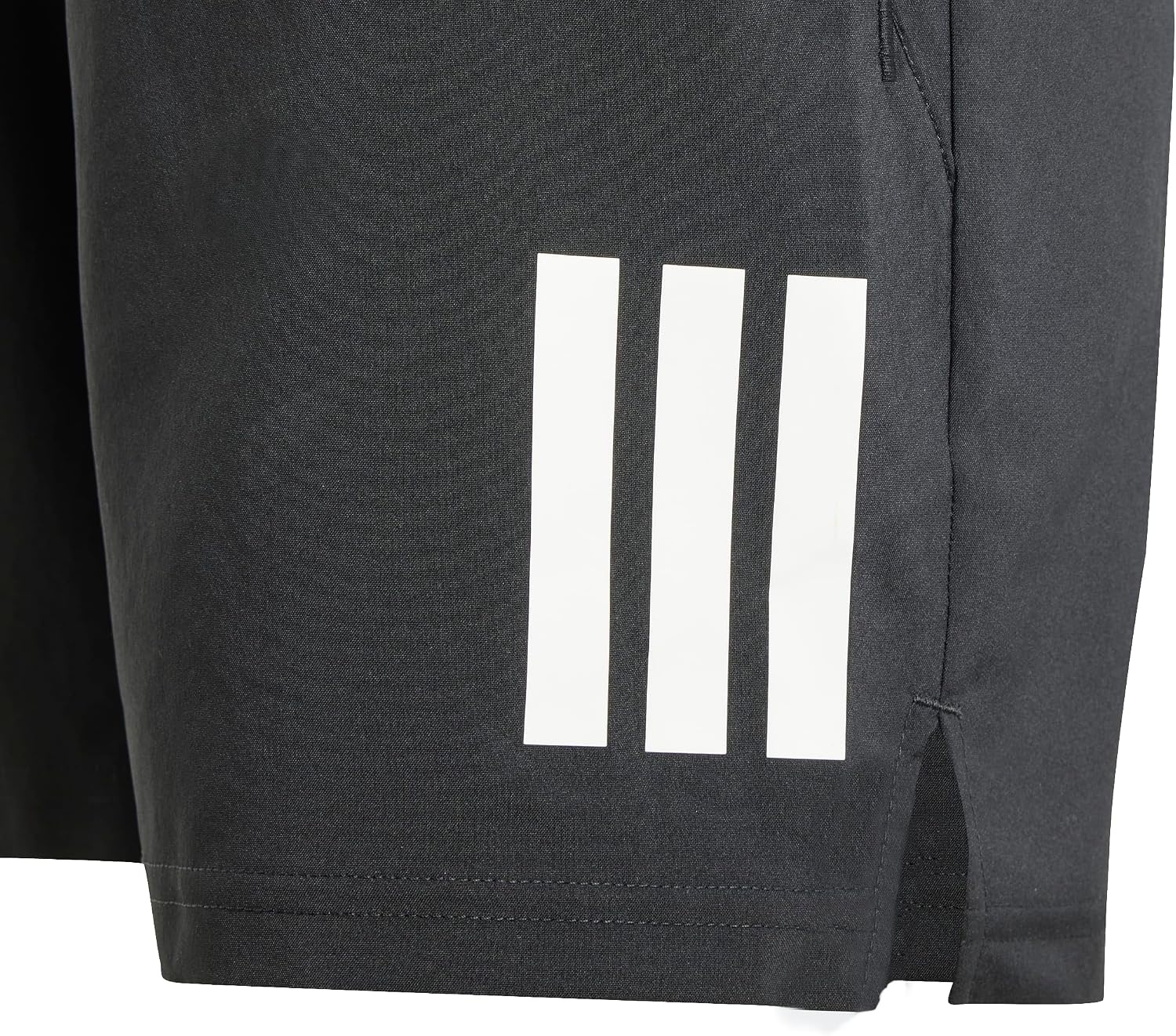 image:imageadidas Boys Club 3 Stripe Short Legend InkWhiteBlack