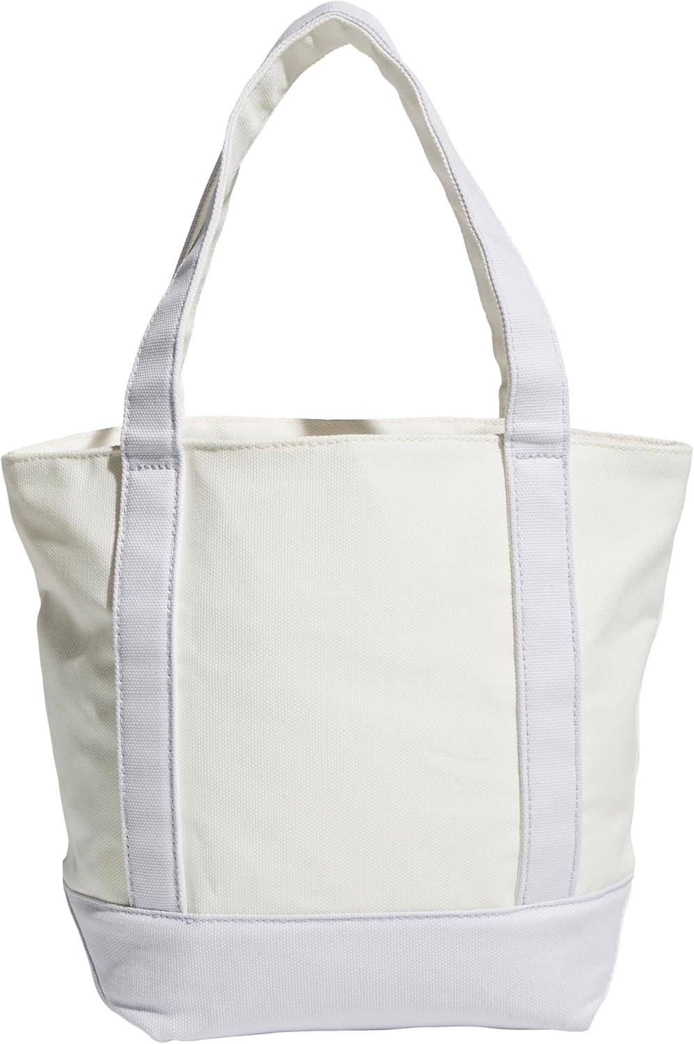 image:imageadidas Canvas Court Tote Bag Roomy Interior Interior Pockets Comfortable Straps Durable Build Everyday amp Court ReadyFrozen PurpleOff WhiteMini 10l