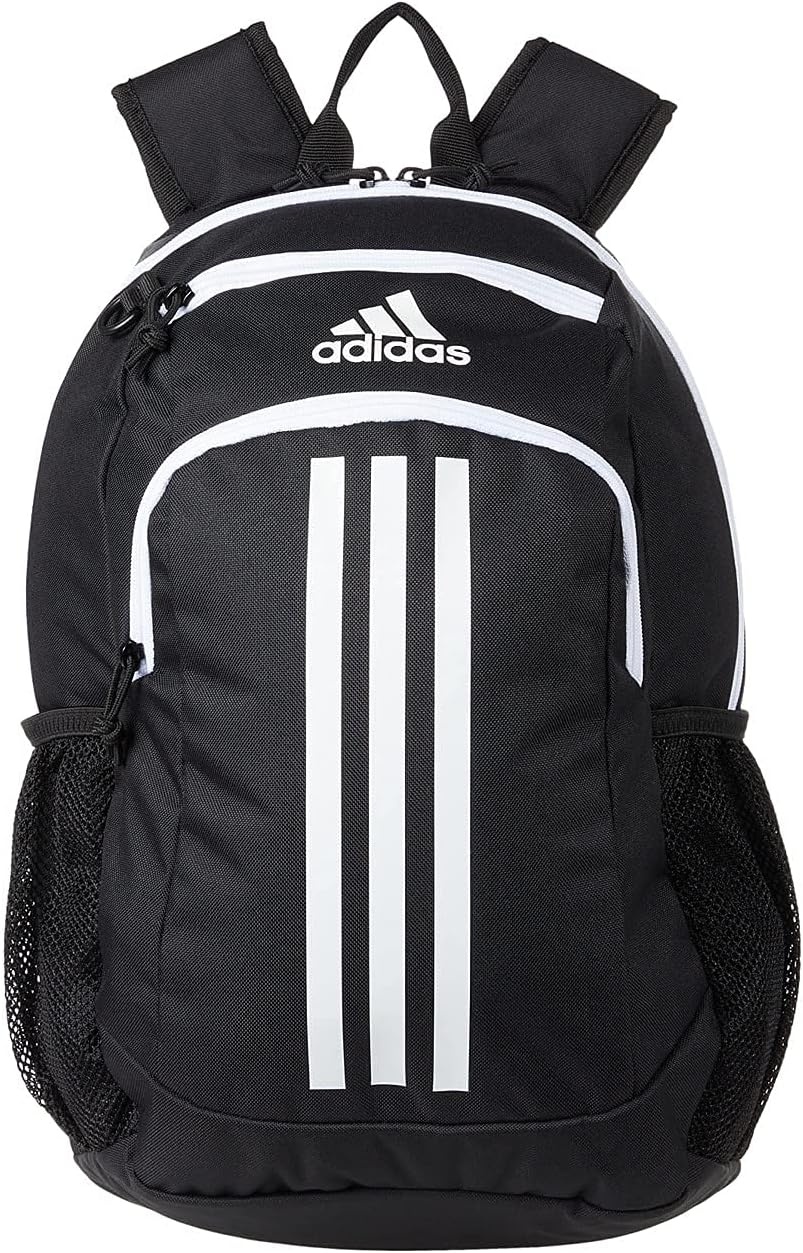 image:imageadidas Creator School Backpack 21L Padded Laptop Sleeve Durable Build RightSized For Kids Carries Comfortably Spills Wipe Away School Gym amp Travel ReadyBlackWhite2