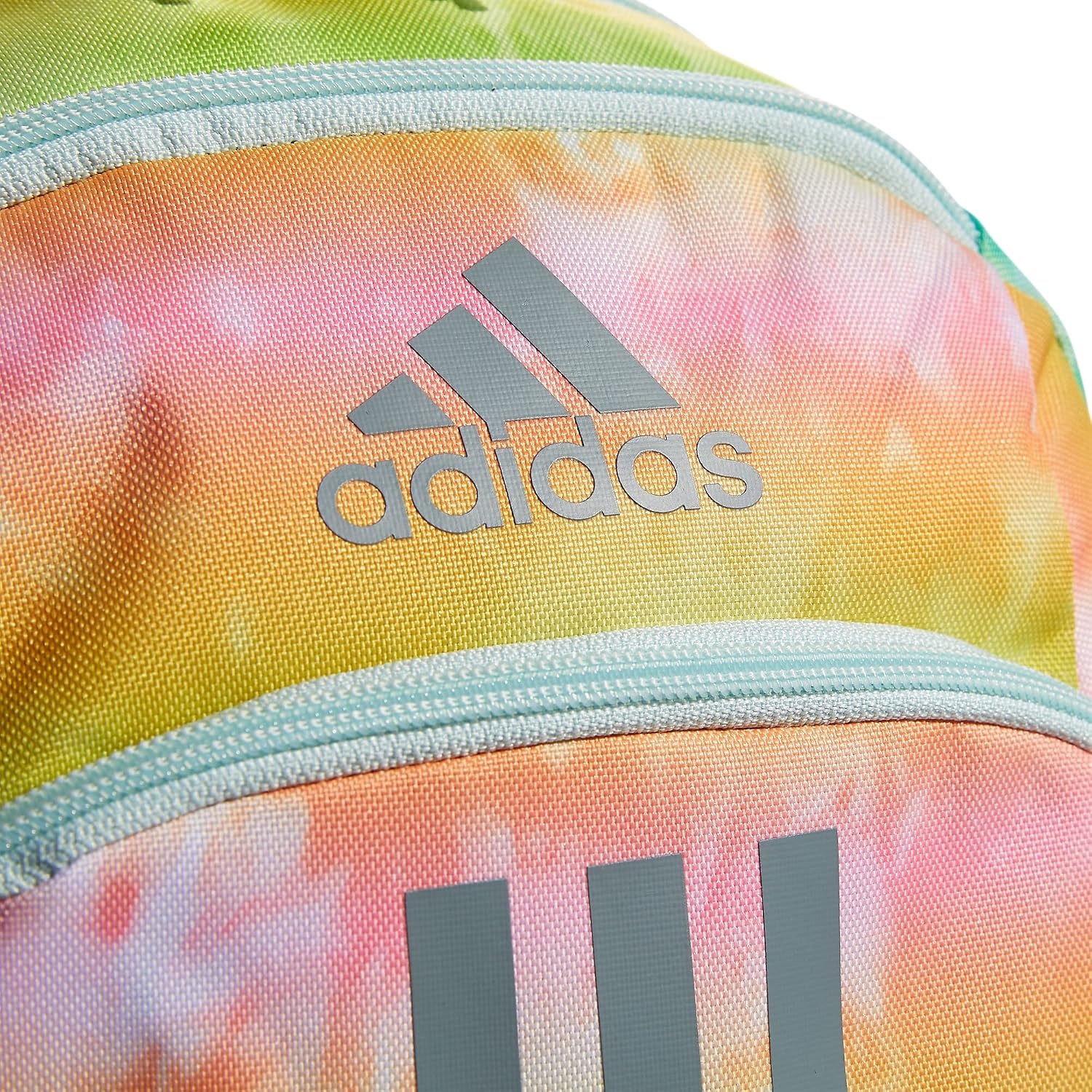 image:imageadidas Creator School Backpack 21L Padded Laptop Sleeve Durable Build RightSized For Kids Carries Comfortably Spills Wipe Away School Gym amp Travel ReadyStone Wash RainbowGreyAlmost Blue2