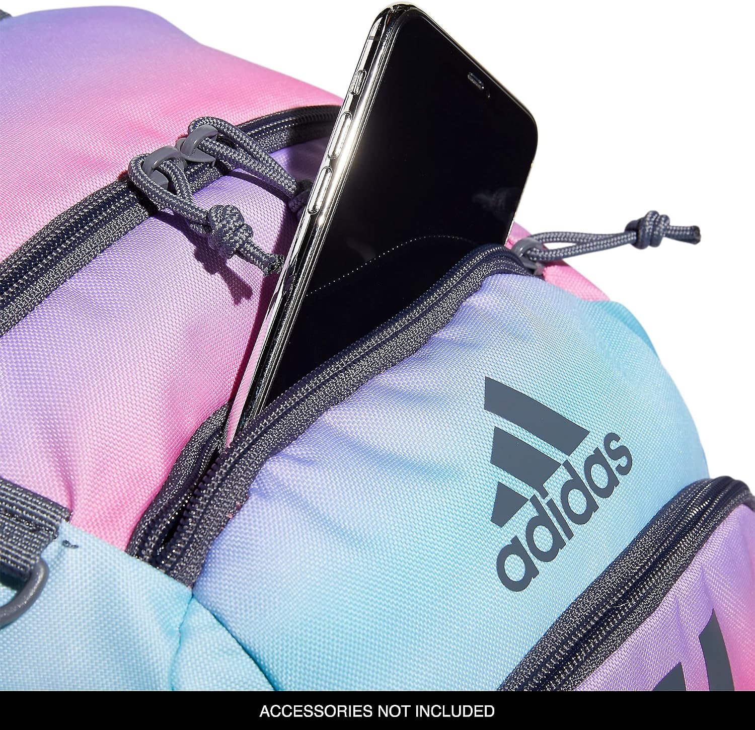 image:imageadidas Creator School Backpack 21L Padded Laptop Sleeve Durable Build RightSized For Kids Carries Comfortably Spills Wipe Away School Gym amp Travel ReadyGradient Rose Tone PinkOnix Grey2