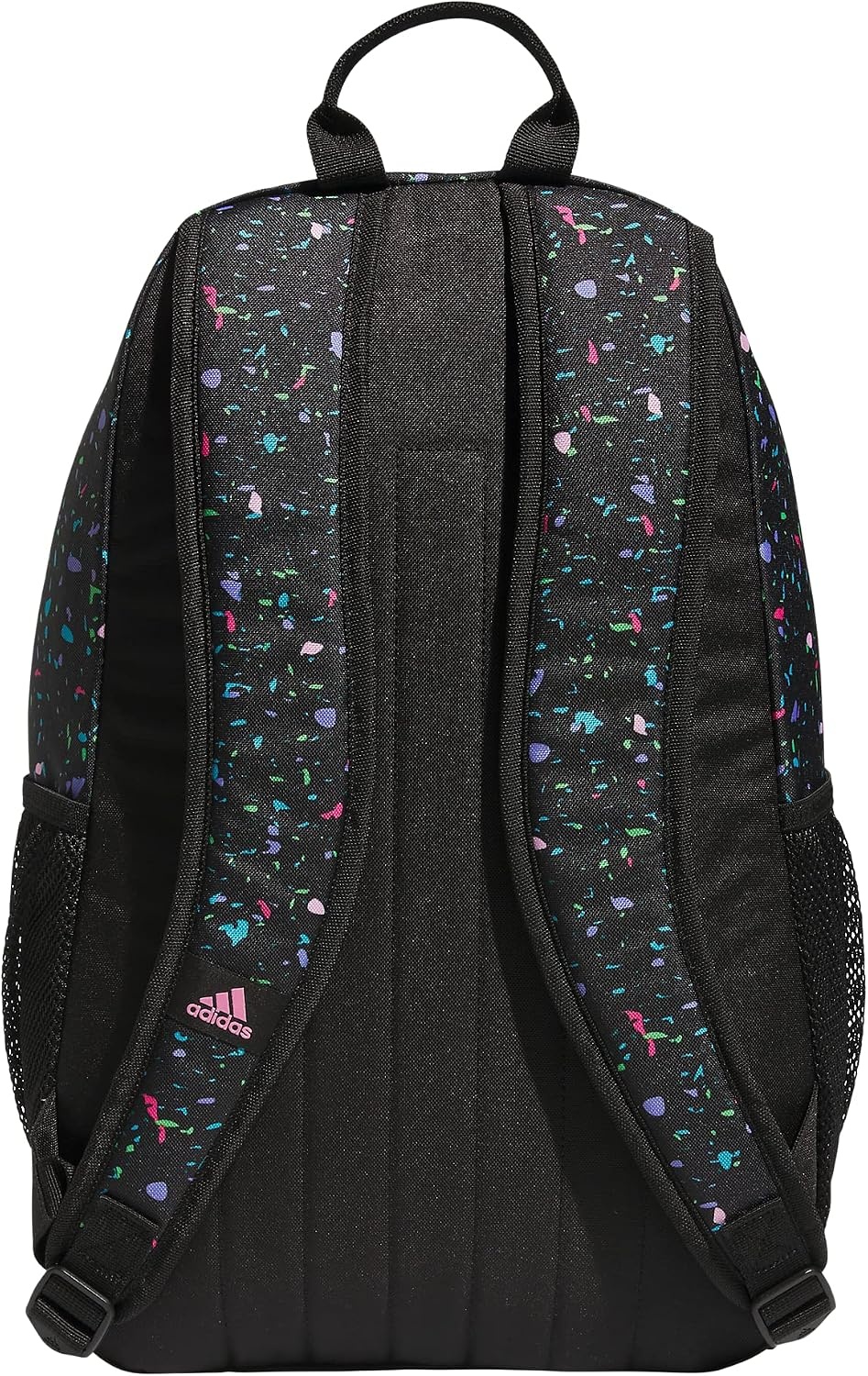 image:imageadidas Creator School Backpack 21L Padded Laptop Sleeve Durable Build RightSized For Kids Carries Comfortably Spills Wipe Away School Gym amp Travel ReadySpeckle BlackBliss PinkBlack2