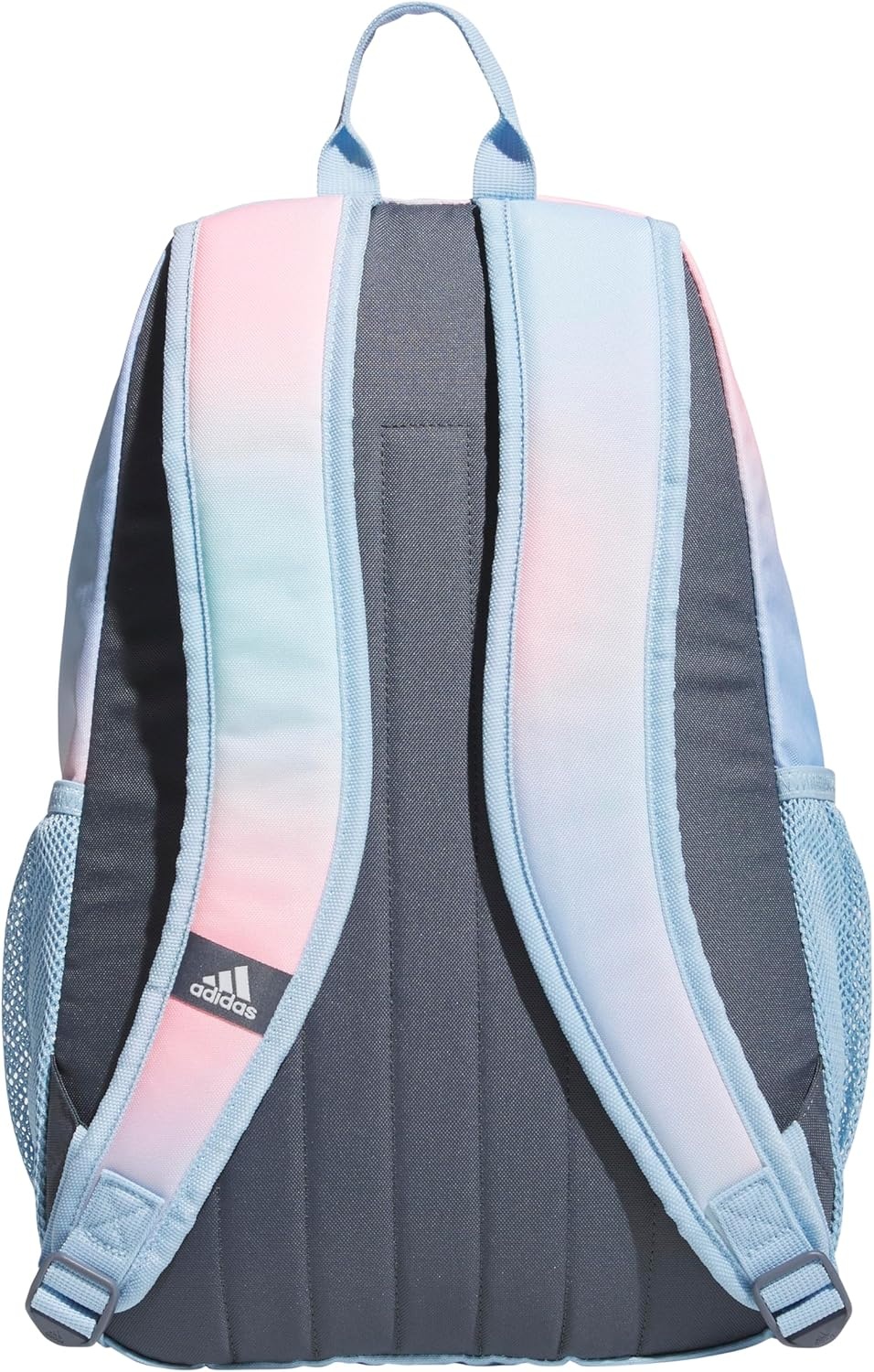 image:imageadidas Creator School Backpack 21L Padded Laptop Sleeve Durable Build RightSized For Kids Carries Comfortably Spills Wipe Away School Gym amp Travel ReadyDazed Gradient Clear SkyClear Sky BluePink Spark2