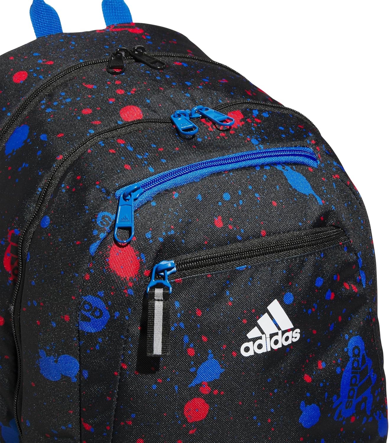 image:imageadidas Foundation Backpack 38LSplatter BlackBright Royal Blue