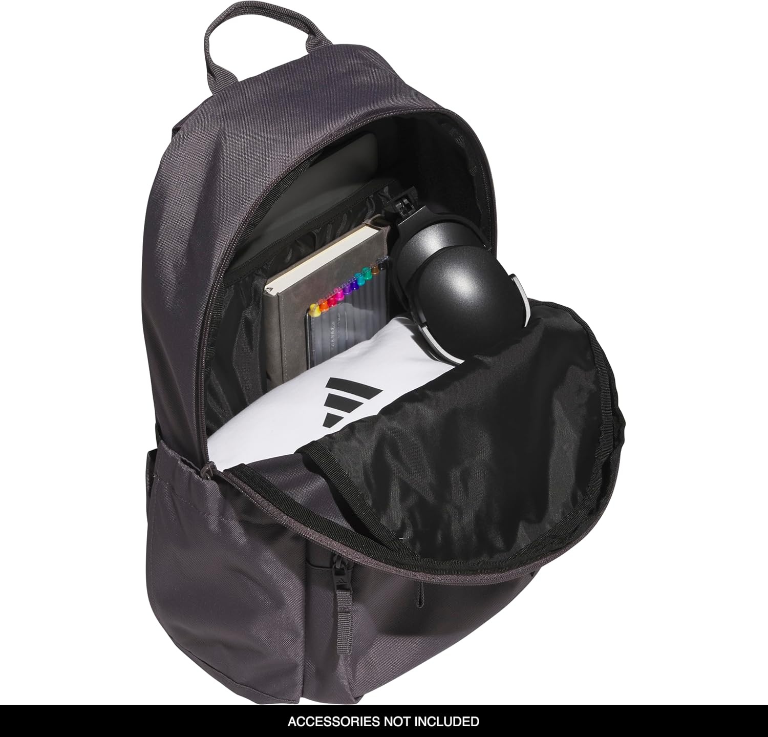 image:imageadidas Lineage Backpack for Laptop School and Travel 22LGrey StrataBlack