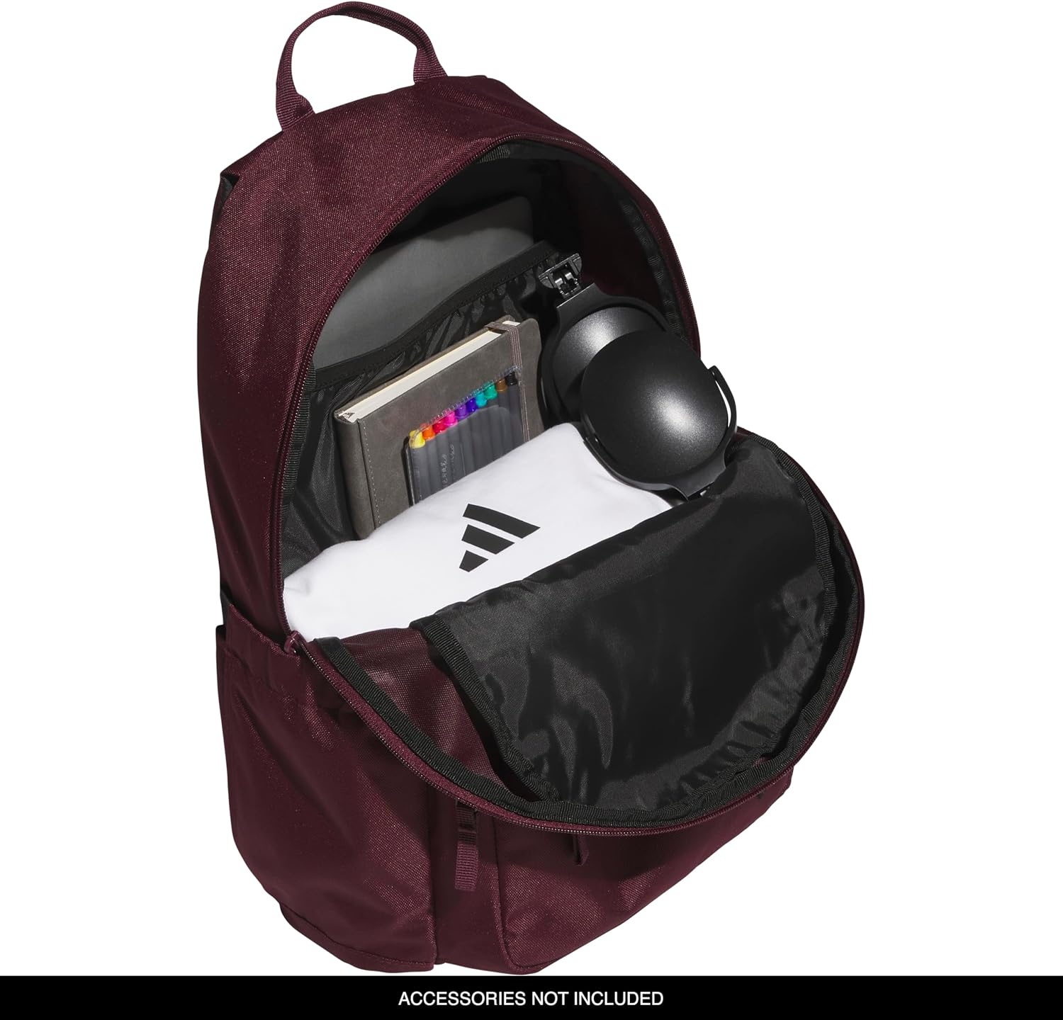 image:imageadidas Lineage Backpack for Laptop School and Travel 22LMaroonBlack