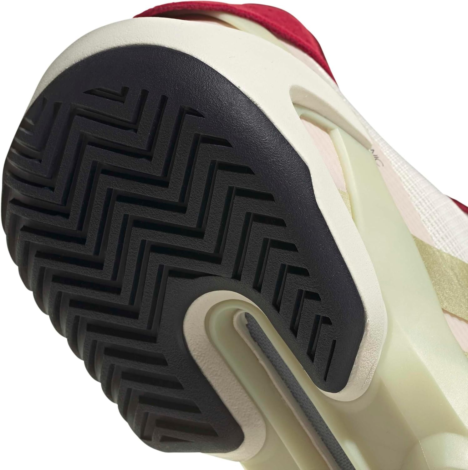 image:imageadidas Mens Adizero Ubersonic 5 Tennis ShoesChalk WhiteIce Gold MetallicLegend Ink