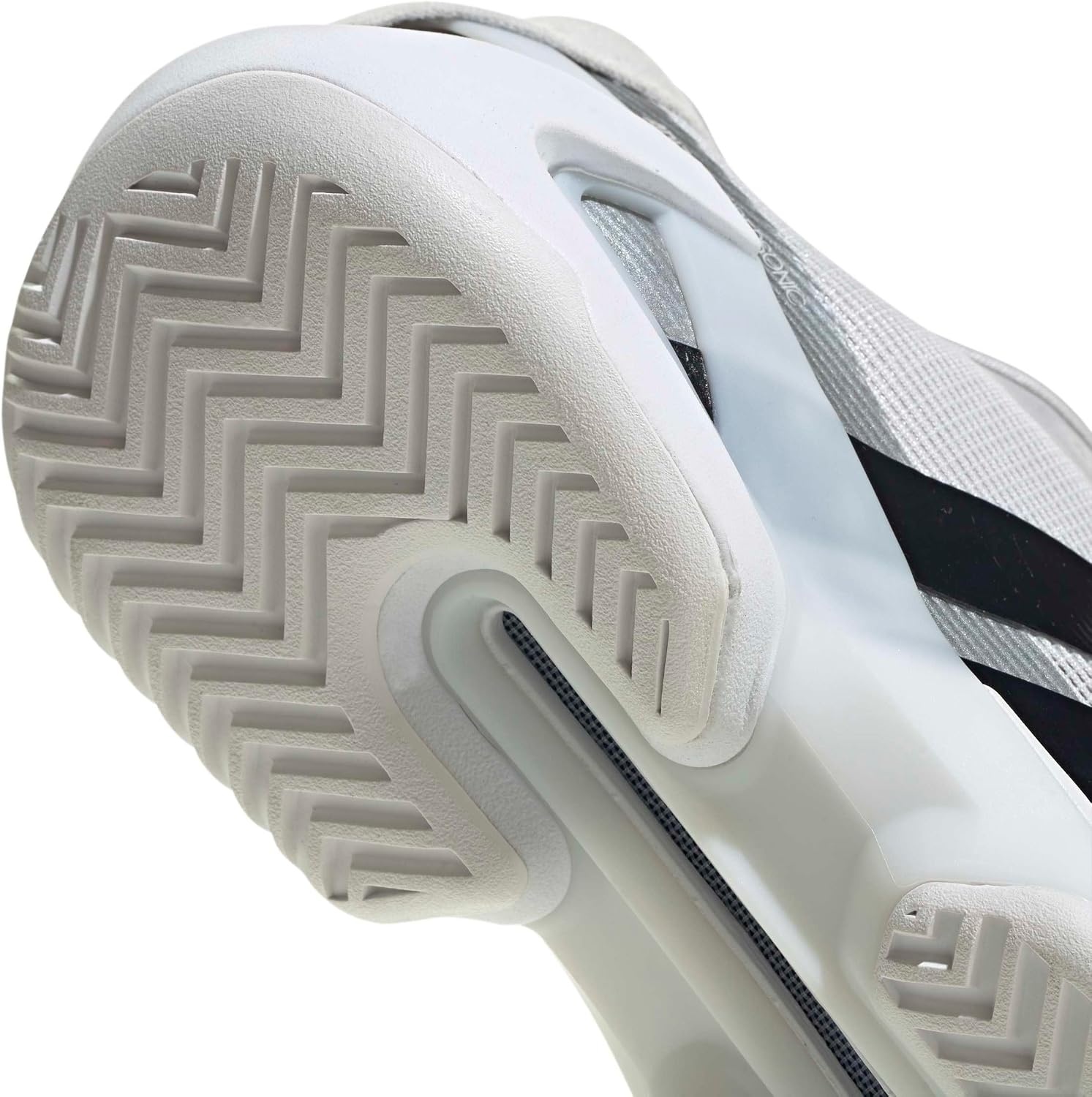 image:imageadidas Mens Adizero Ubersonic 5 Tennis ShoesDash GreyAurora InkTech Grey Metallic